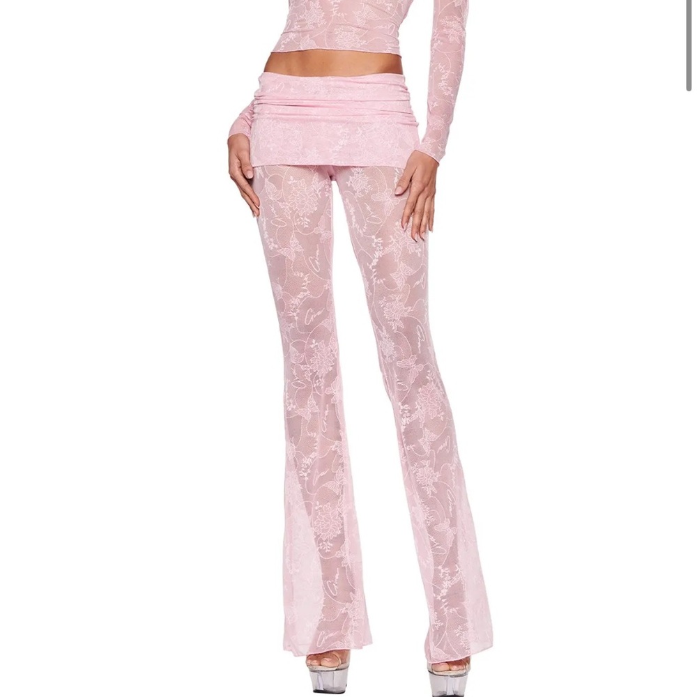 I.AM.GIA Nalliah Lace Pants in Pink